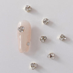 Crystal Nail Art Rhinestones Transparent Gemstones for DIY or Salons
