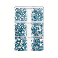 AB Crystal Flat Back Nail Rhinestone Dazzling Diamonds