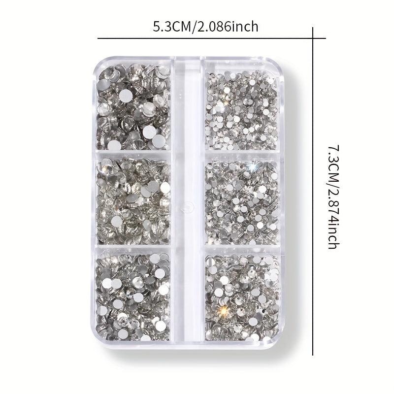 AB Crystal Flat Back Nail Rhinestone Dazzling Diamonds