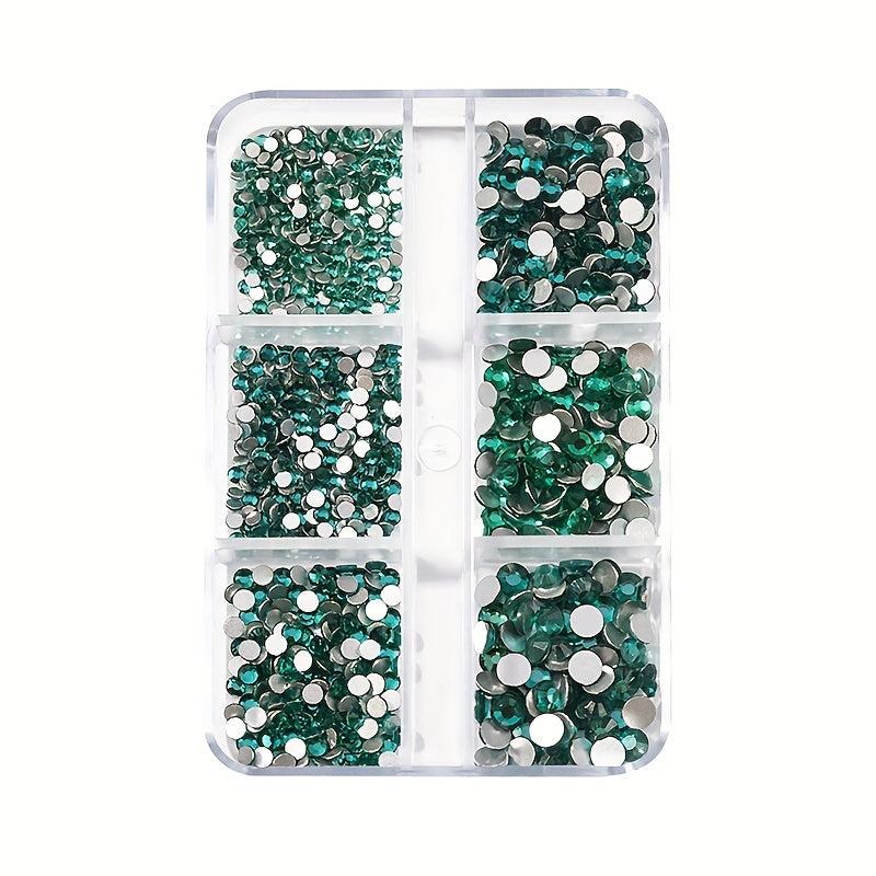 AB Crystal Flat Back Nail Rhinestone Dazzling Diamonds