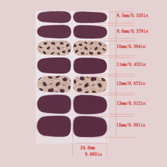 Self Adhesive Nail Art Stickers DIY Manicure Accessories for Women