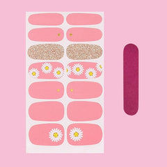 Self Adhesive Nail Art Stickers DIY Manicure Accessories for Women