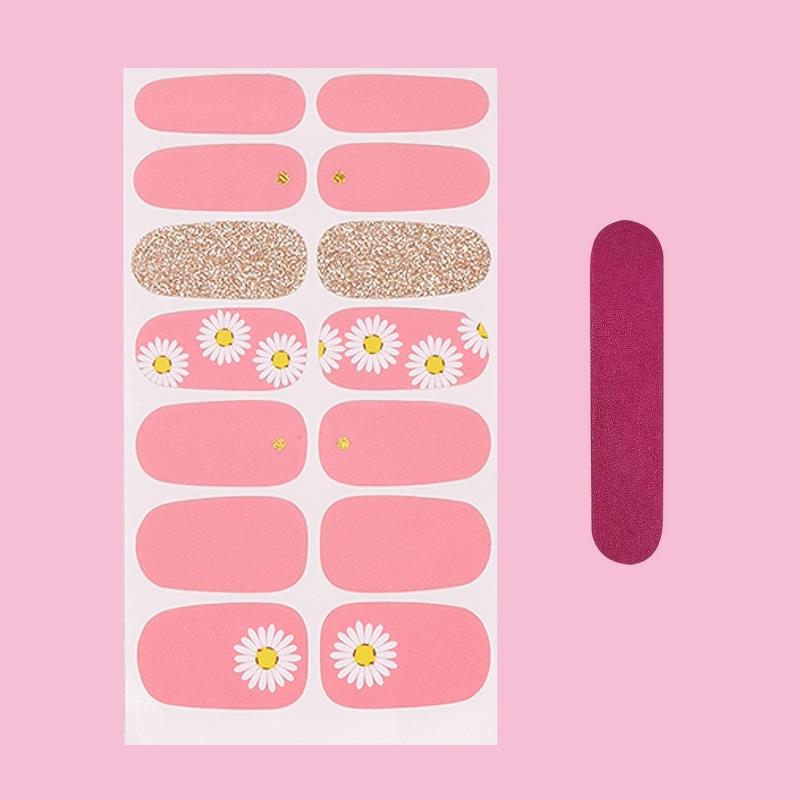 Self Adhesive Nail Art Stickers DIY Manicure Accessories for Women