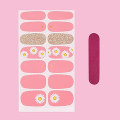 Self Adhesive Nail Art Stickers DIY Manicure Accessories for Women