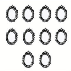 10pcs Baroque Frame Nail Art Charms Vintage Alloy Accessories DIY Nail Salons