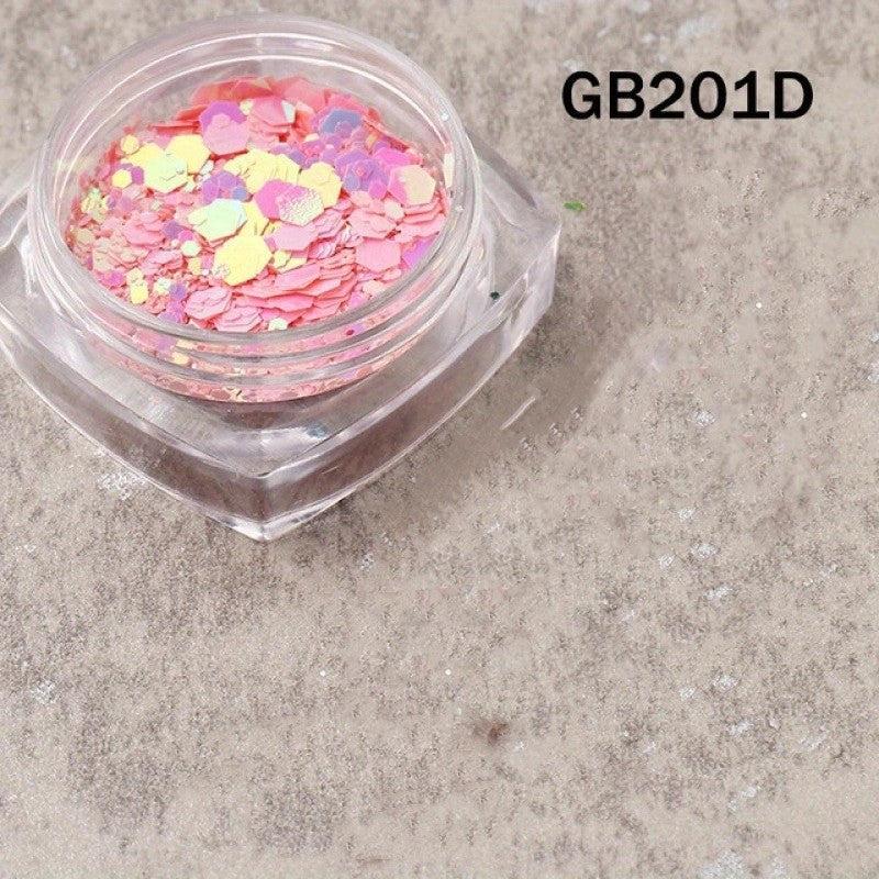 Glitter Sequins Holographic Mermaid Flakes DIY Nail Art