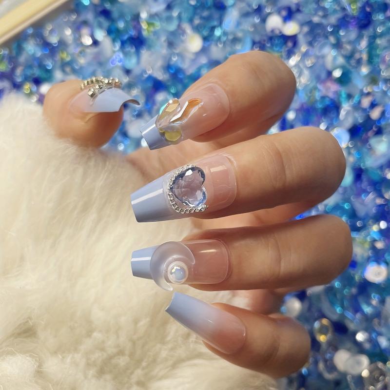 Assorted Rhinestone Nail Art Charm Set for DIY Nail Decoration
