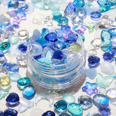 Assorted Rhinestone Nail Art Charm Set for DIY Nail Decoration