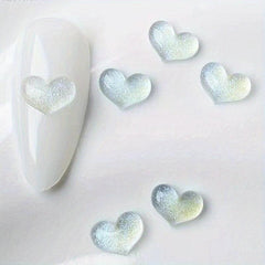 3D Heart Nail Charms Starry Nail Rhinestone Acrylic Nail Decoration