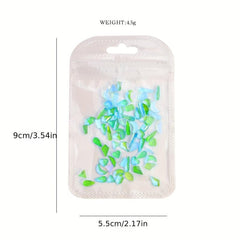 50pcs Rhinestone Crystal AB Charm Nail Art Flatback Gems for 3D Decorations DIY
