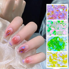 50pcs Rhinestone Crystal AB Charm Nail Art Flatback Gems for 3D Decorations DIY