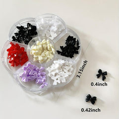Resin 3D Bow Nail Art Charms - DIY Nail Art Designs