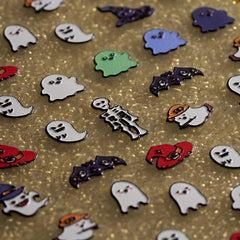 Halloween 5D Embossed Ghost Nail Stickers
