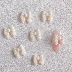 Colorful Resin 3D Bow Nail Art Decorations - 20 Pcs