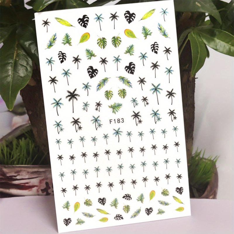 Summer Nail Art Sticker Beach Nail Stickers Nail Decals