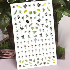 Summer Nail Art Sticker Beach Nail Stickers Nail Decals