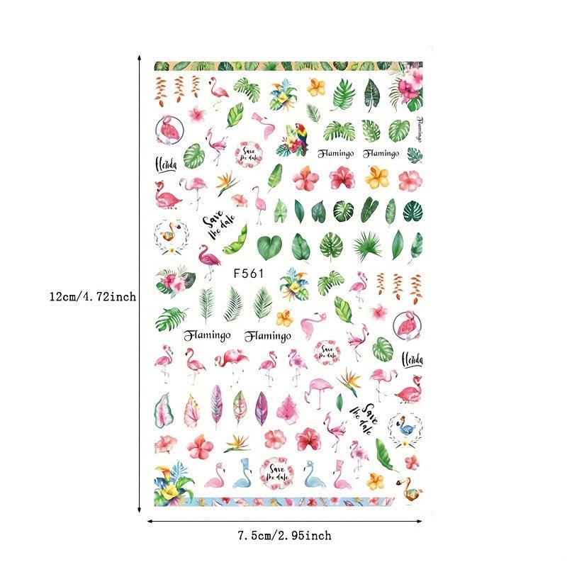 Summer Nail Art Sticker Beach Nail Stickers Nail Decals