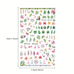 Summer Nail Art Sticker Beach Nail Stickers Nail Decals