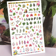 Summer Nail Art Sticker Beach Nail Stickers Nail Decals