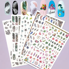 Summer Nail Art Sticker Beach Nail Stickers Nail Decals