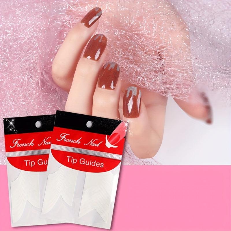 51 Smudge Manicure Stickers for French Smile Line Daily Care Men and Women