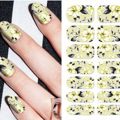 Nail Foil Transfer Stickers Holographic Decals