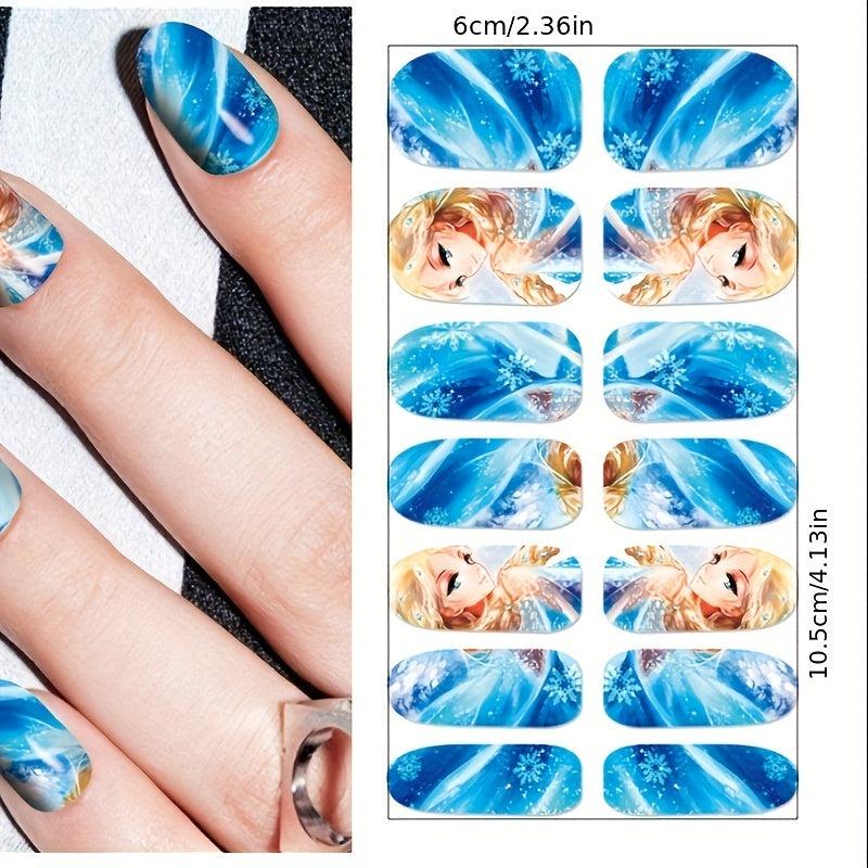 Nail Foil Transfer Stickers Holographic Decals