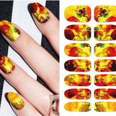 Nail Foil Transfer Stickers Holographic Decals