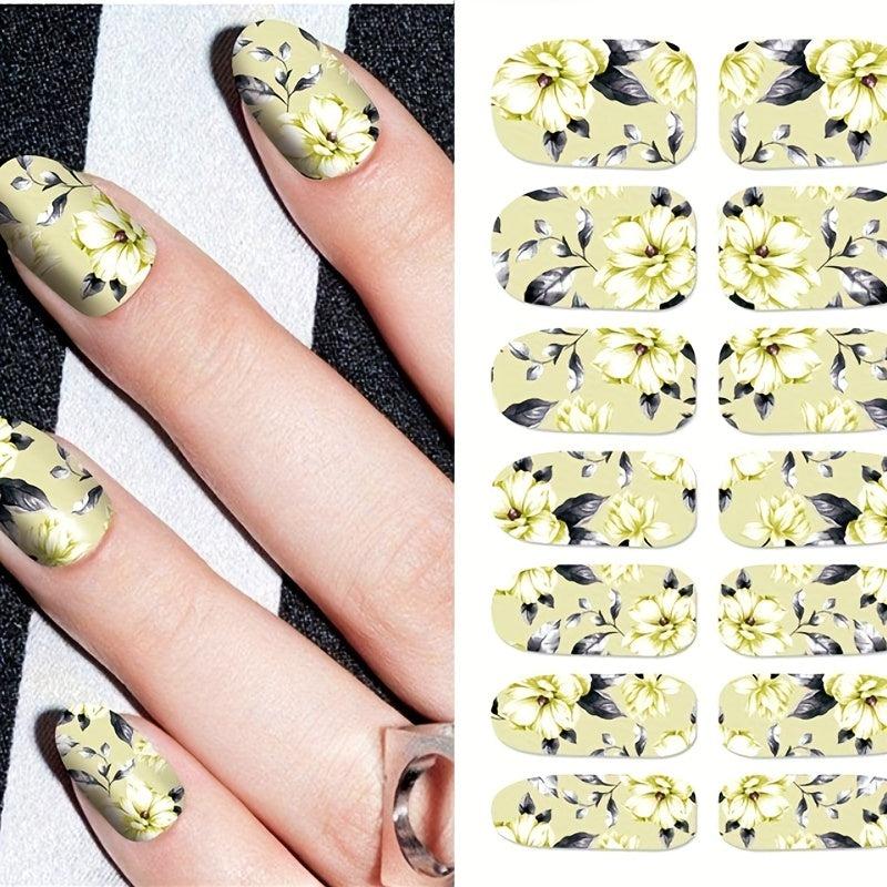 Nail Foil Transfer Stickers Holographic Decals