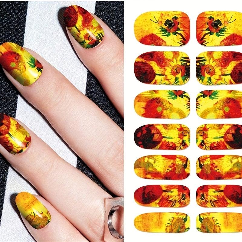Nail Foil Transfer Stickers Holographic Decals