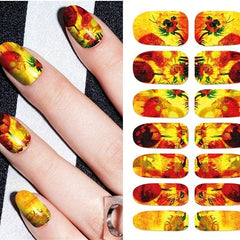 Nail Foil Transfer Stickers Holographic Decals