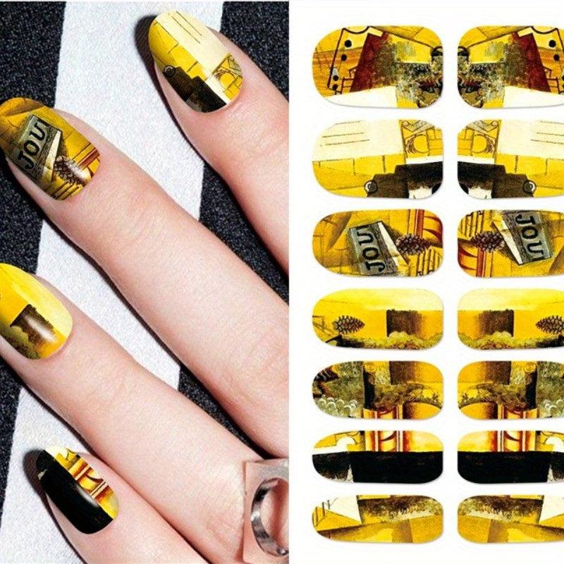 Nail Foil Transfer Stickers Holographic Decals