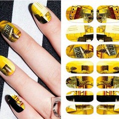 Nail Foil Transfer Stickers Holographic Decals
