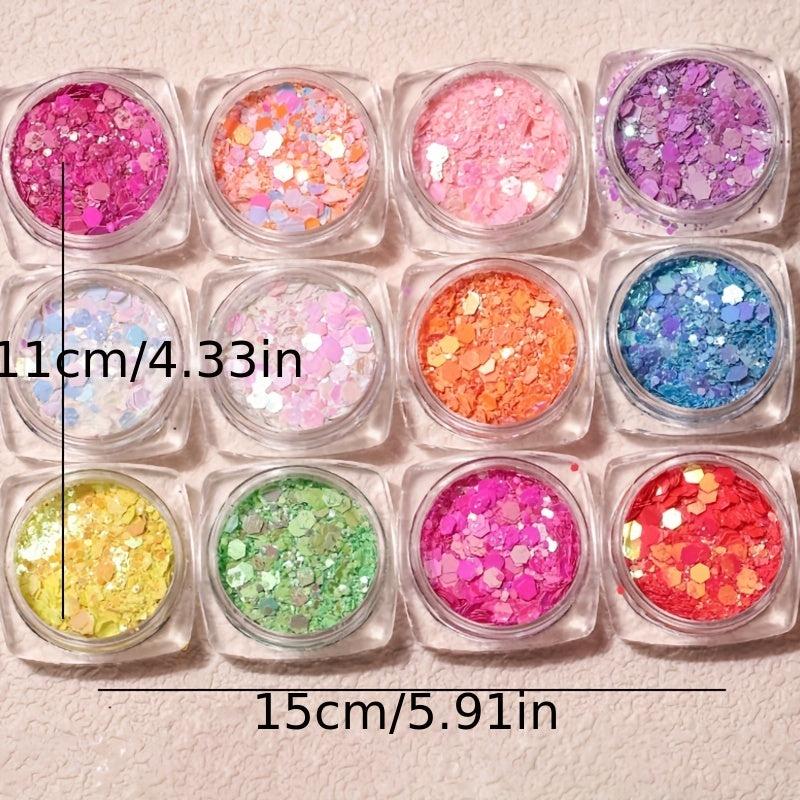 Holographic Chunky Glitter Sequins for Nails and Makeup