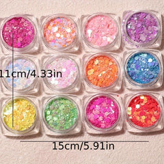 Holographic Chunky Glitter Sequins for Nails and Makeup