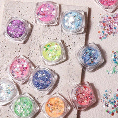 Holographic Chunky Glitter Sequins for Nails and Makeup