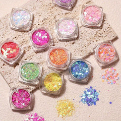 Holographic Chunky Glitter Sequins for Nails and Makeup
