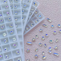 20pcs 3D Aurora Crystal Nail Art Charms for Nail Decoration