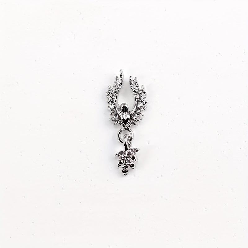 10pcs Nail Charms Rhinestones Pearl Manicure Accessories 3D Nail Decoration