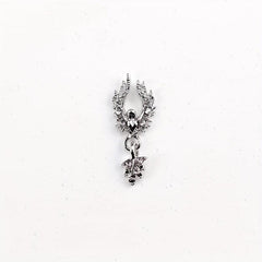 10pcs Nail Charms Rhinestones Pearl Manicure Accessories 3D Nail Decoration