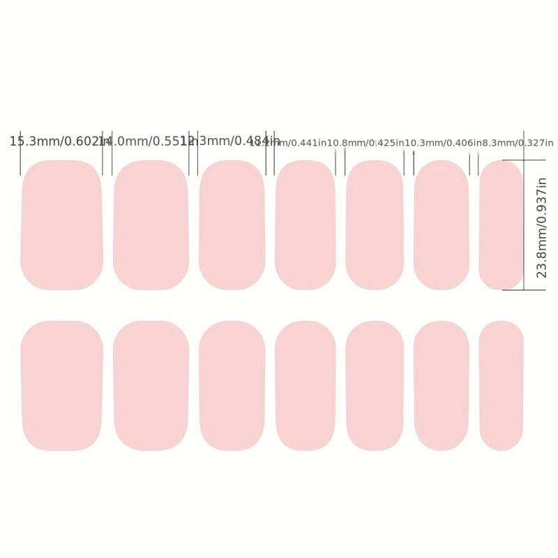 Bronzing Flower Nail Polish Stickers Self Adhesive Decal Strips for Women/Girls