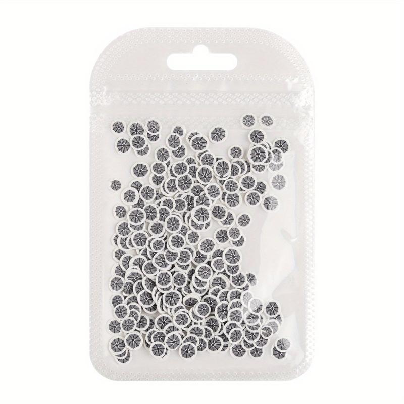 Halloween Nail Art Slice Skull Spider Web Ghost Nail Sequins