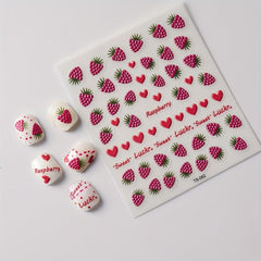 5D Embossed Nail Art Stickers Decals for Nails