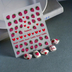 5D Embossed Nail Art Stickers Decals for Nails