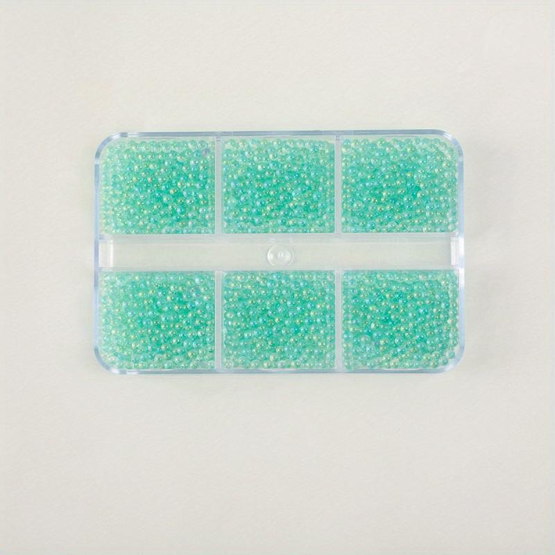 Aurora Glass Nail Art Bead Caviar Mini Bubble Bead