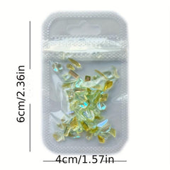 3D Nail Art Aurora Rhinestones Shapes Mixed Nail Crystal Crafts