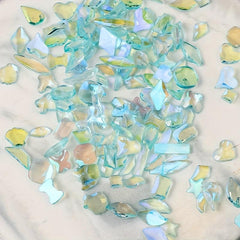 3D Nail Art Aurora Rhinestones Shapes Mixed Nail Crystal Crafts