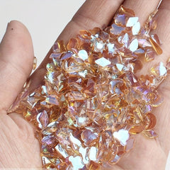 3D Nail Art Aurora Rhinestones Shapes Mixed Nail Crystal Crafts
