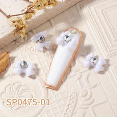 3D Colorful Butterfly Nail Charms Resin Nail Jewels Nail Art Gems
