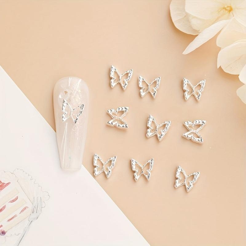 3D Alloy Butterfly Nail Art Charms Nail Art Accessories